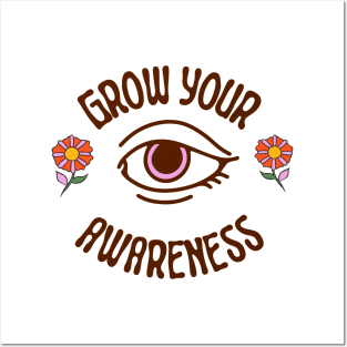 Grow Your Awareness Posters and Art